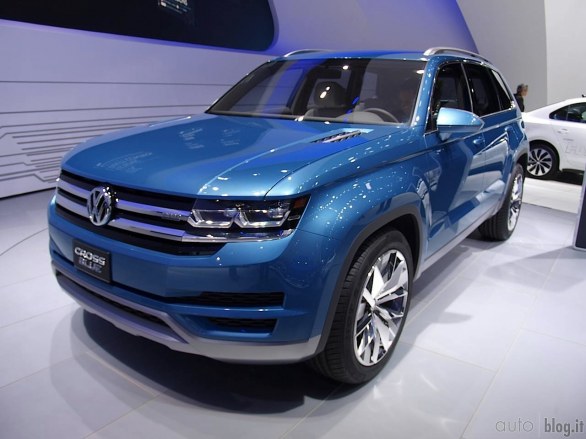 Volkswagen Crossblue Concept al Salone di Detroit 2013