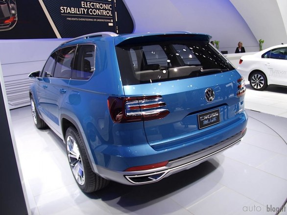 Volkswagen Crossblue Concept al Salone di Detroit 2013