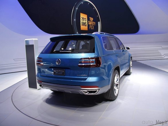 Volkswagen Crossblue Concept al Salone di Detroit 2013