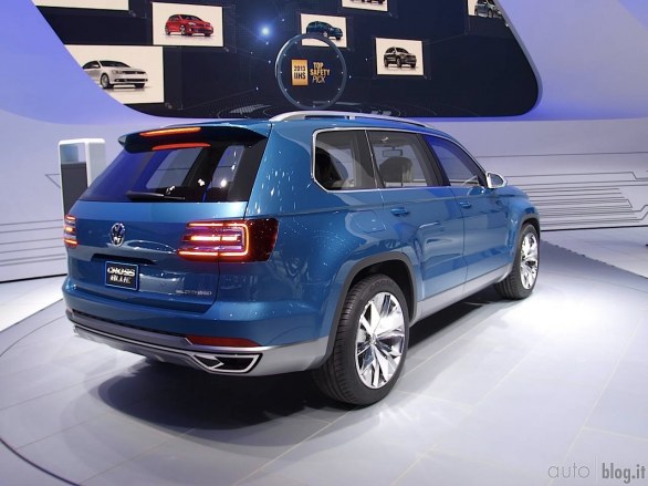 Volkswagen Crossblue Concept al Salone di Detroit 2013