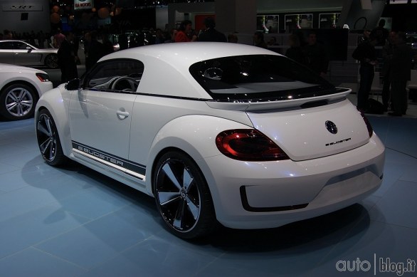 Volkswagen E-Bugster Concept - Salone di Detroit 2012 Live