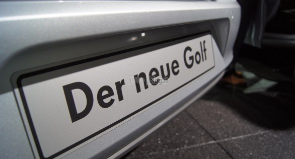 Volkswagen Golf 7 - foto dal vivo