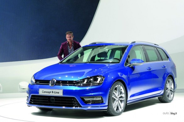 Volkswagen Golf Estate Concept R-Line e Golf Variant TDI BlueMotion