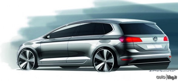 Volkswagen Golf Sportsvan Concept