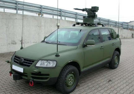 Volkswagen Touareg militare